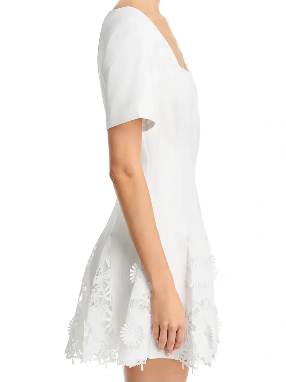 Milly Joy Lace Godet Dress
